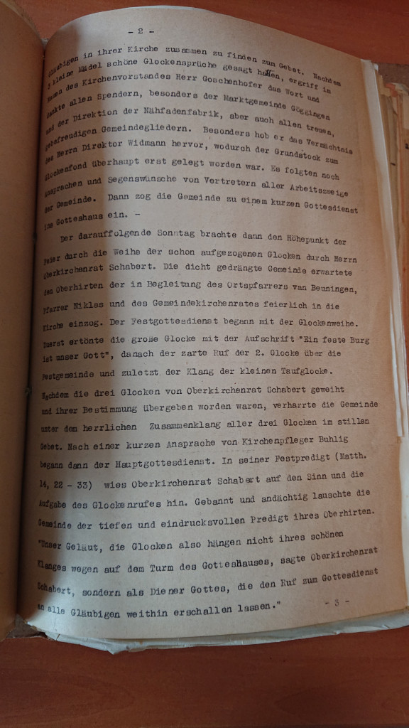 Skript Pfr. v. Beuning - Seite 2 1953