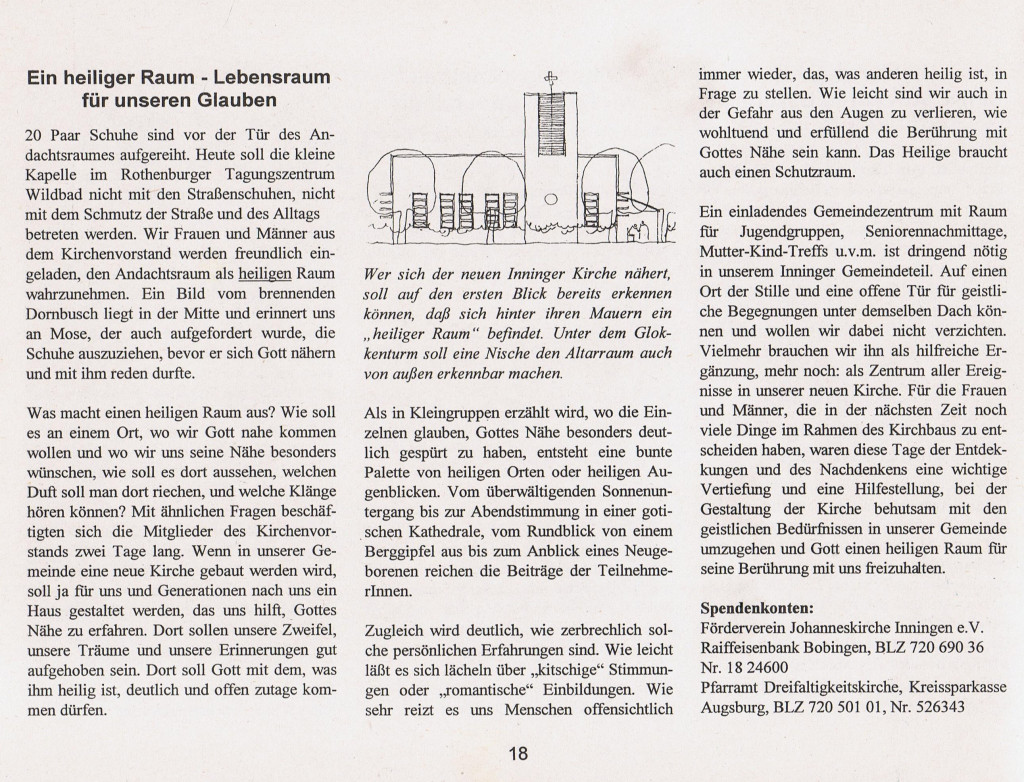 Gemeindebrief Winter 1997-98