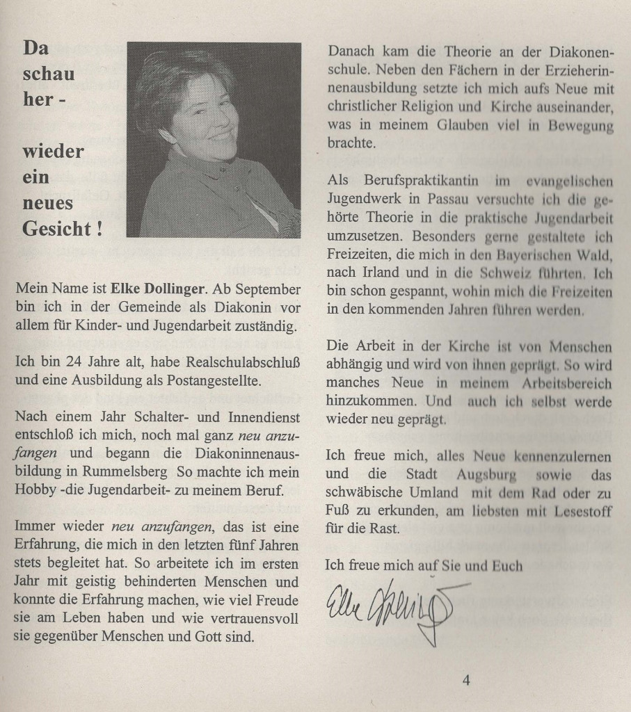 Gemeindezeitung Herbst 1996 - Seite 4