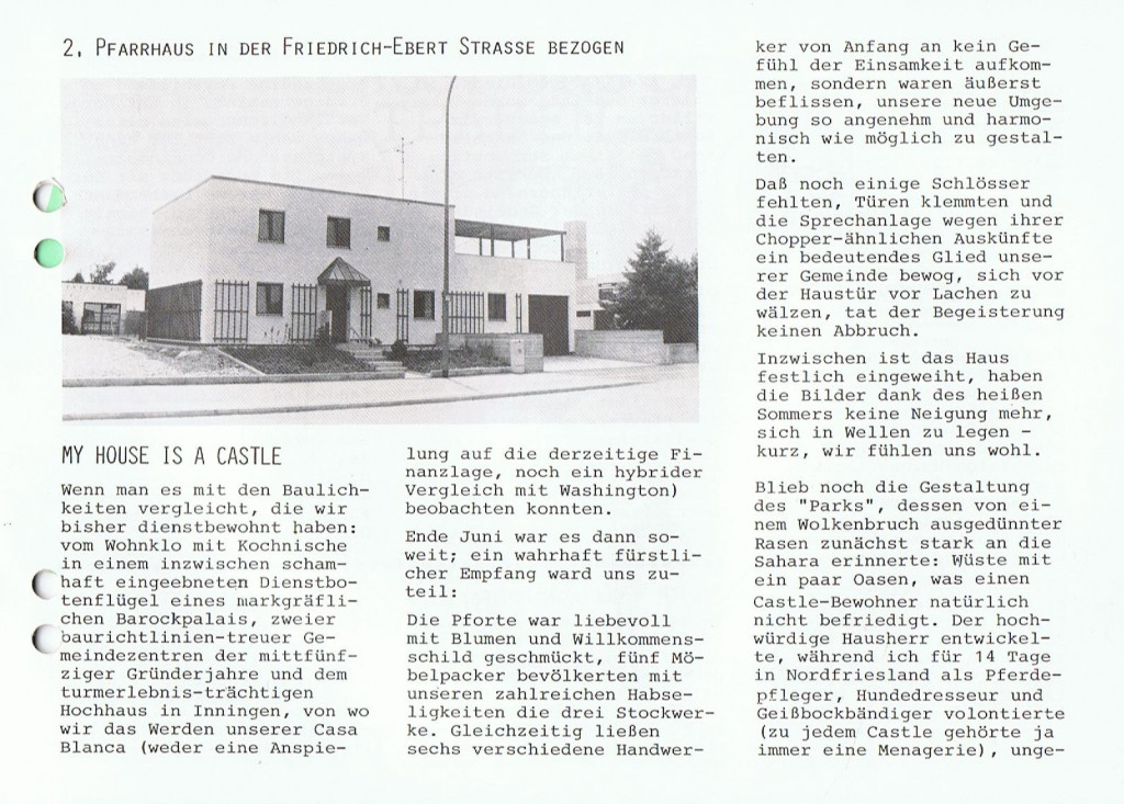 Gemeindezeitung Weihnachten 1983