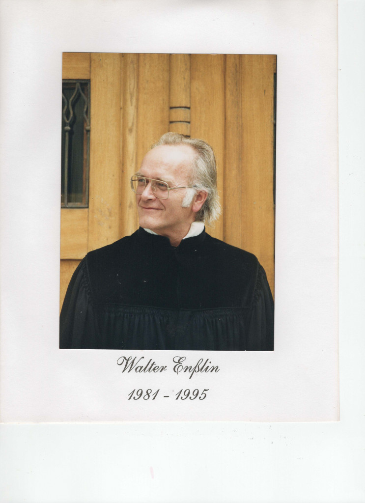 Pfarrer Walter Enßlin - Fotogallerie