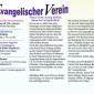 Evangelischer Verein im Gemeindebrief 2014 bis 2021