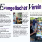 Evangelischer Verein im Gemeindebrief 2014 bis 2021