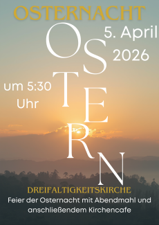 Plakat Osternacht 2026