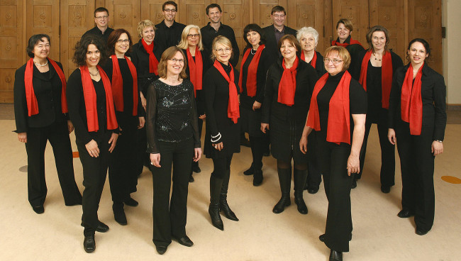 Chor Con Spirito im Gemeindesaal