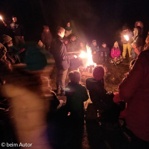 Gottesdienst am Lagerfeuer